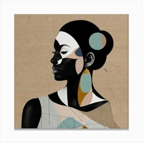 Afrofuturism Wall Art Deco Canvas Print