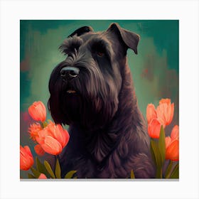 Schnauzer Canvas Print