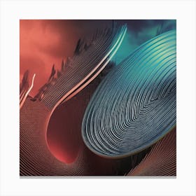 Abstract Abstract Painting Canvas Print