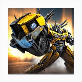 Transformers The Last Knight Canvas Print