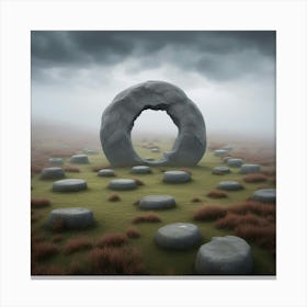 Stone Circle Canvas Print