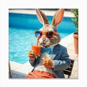 Easter Bunny 37 Canvas Print