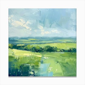 Landscape Painting 49 Canvas Print