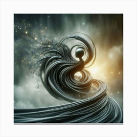 Abstract Fractal Art 1 Canvas Print