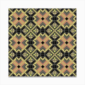 Seamless Mexican Pattern Canvas Print