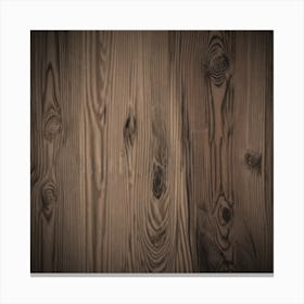 Dark Wood Background Canvas Print