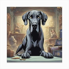 Great Dane Canvas Print