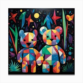 Teddy Bears Canvas Print