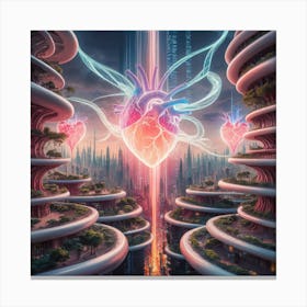 Heart Of The City Canvas Print