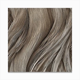 Wavy Hair Texture 1 Canvas Print