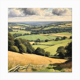 View From A Hill Canvas Print