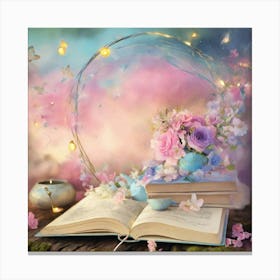 Fairytale Book 4 Canvas Print