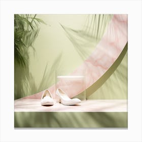 Pink Nature dream Contemporary V3 1 Canvas Print