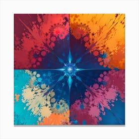 Abstract Abstract Painting Canvas Print