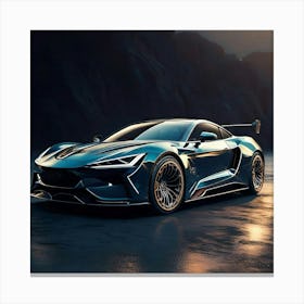 Firefly Sleek And Powerful Luxury Sports Car Design 88781 (6) Canvas Print