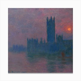 Claude Monet - The Houses Of Parliament Canvas Print