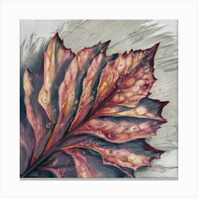 Autumn Leaf Canvas Print