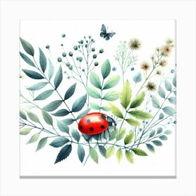 Ladybird 1 Canvas Print