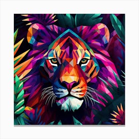 Colorful Tiger Canvas Print