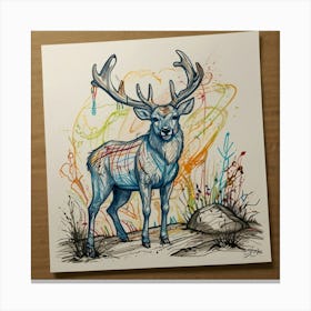 Stag! 7 Canvas Print