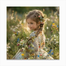 Stockcake Sunlit Floral Innocence 1719803228 1 Canvas Print