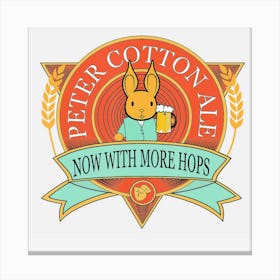 Funny Bartender Peter Cotton Ale Now With More Hops Canvas Print