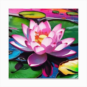 Lotus Flower 38 Canvas Print