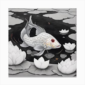 Koi Fish 3 Canvas Print