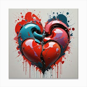 Broken Heart Canvas Print