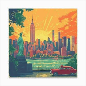 New York City Art 1 Canvas Print