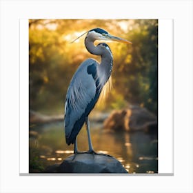 Great Blue Heron Canvas Print