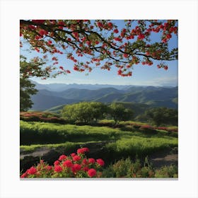 California Landscape Canvas Print