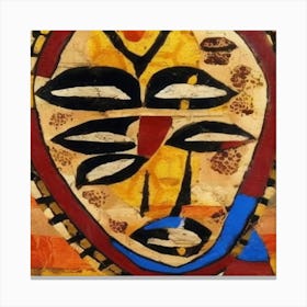 African Art #14 Canvas Print