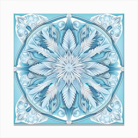 Snowflake Canvas Print
