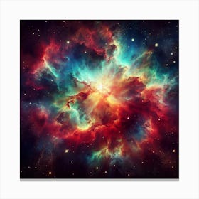 Nebula In Space 3 Canvas Print
