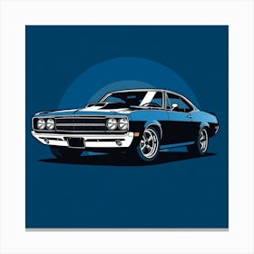 Dodge Challenger 4 Canvas Print