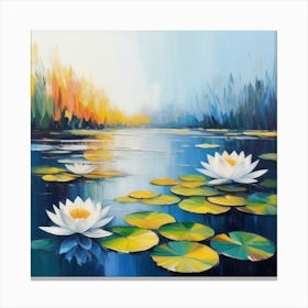 Water Lilies Canvas Print