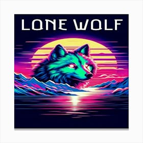 Lone Wolf 1 Canvas Print