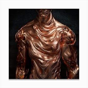 Copper Muscle Canvas Print