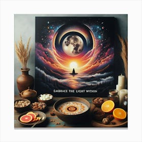 Embrace The Light Within Canvas Print