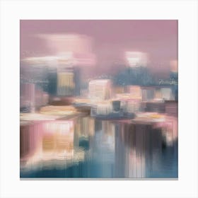 Abstract Cityscape 38 Canvas Print