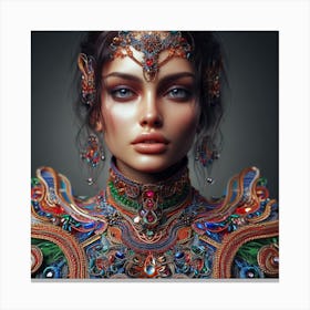 Egyptian Beauty Canvas Print