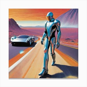 Futuristic Man 165 Canvas Print