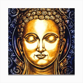 Buddha Sketch Art Canvas Print