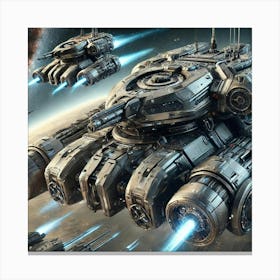 Aegis Tanks Converted Canvas Print