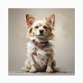 Dog (Eternal Loyalty) Canvas Print