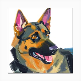 German Shepherd 03 Canvas Print