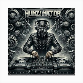 Hunzinator 3 Canvas Print