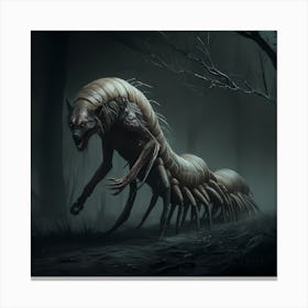 Creature Of The Night Canvas Print