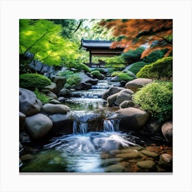 Japanese Garden 3 Canvas Print